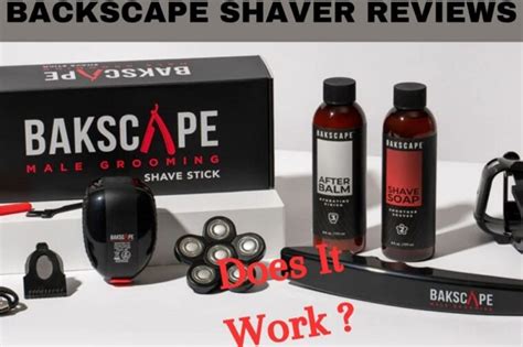 backscape review|Backscape Reviews Is This Back Shaver Worth。